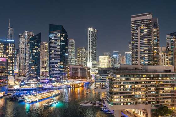 La ligne d'horizon de Dubaï